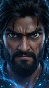 Rudra Determined Portrait