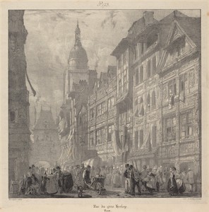 Rue du gros-horloge, Rouen