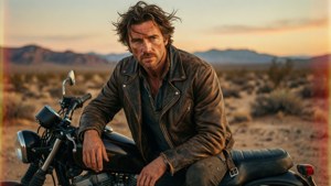 Rugged Biker