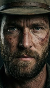 Rugged Gunslinger Portrait