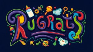 Rugrats Logo Typography