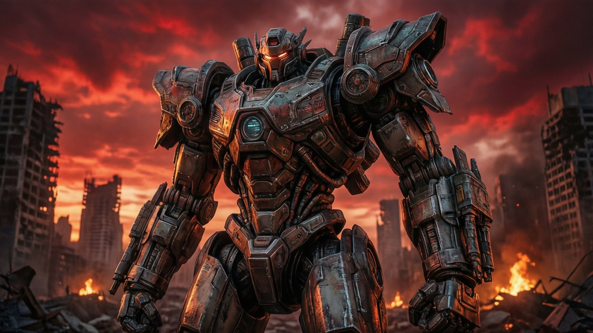 Ruin Walker Atlas by Wallpapers.art Studio