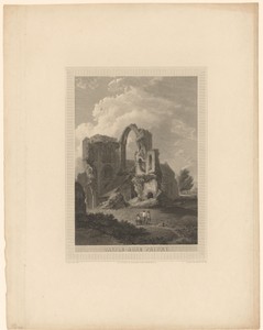 Ruïne van de kerk Castle Acre Priory in Norfolk