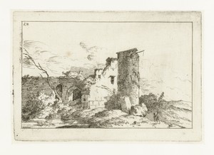 Ruïne van een fort