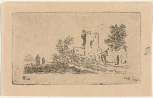 Ruïne van een gebouw