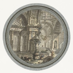 Ruïne van een Romeins gebouw