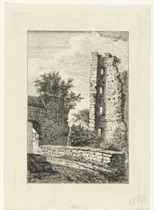 Ruïne van een toren