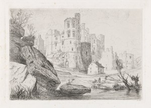 Ruïne van het kasteel van Beaufort