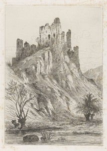 Ruïne van het kasteel van Montaigle