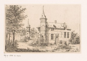 Ruïne van kasteel Gallifort bij Deurne