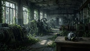 Ruined Factory Interior