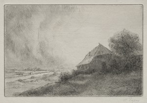 Ruined House on a Hillside