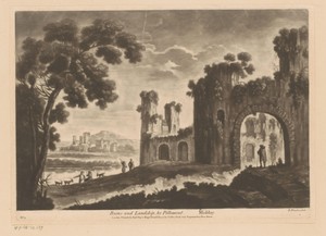 Ruïnelandschap bij Châtelain
