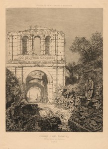 Ruines du Palais Gallien à Bordeaux