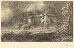 Ruins of a Chateau (Les ruins du chateau)