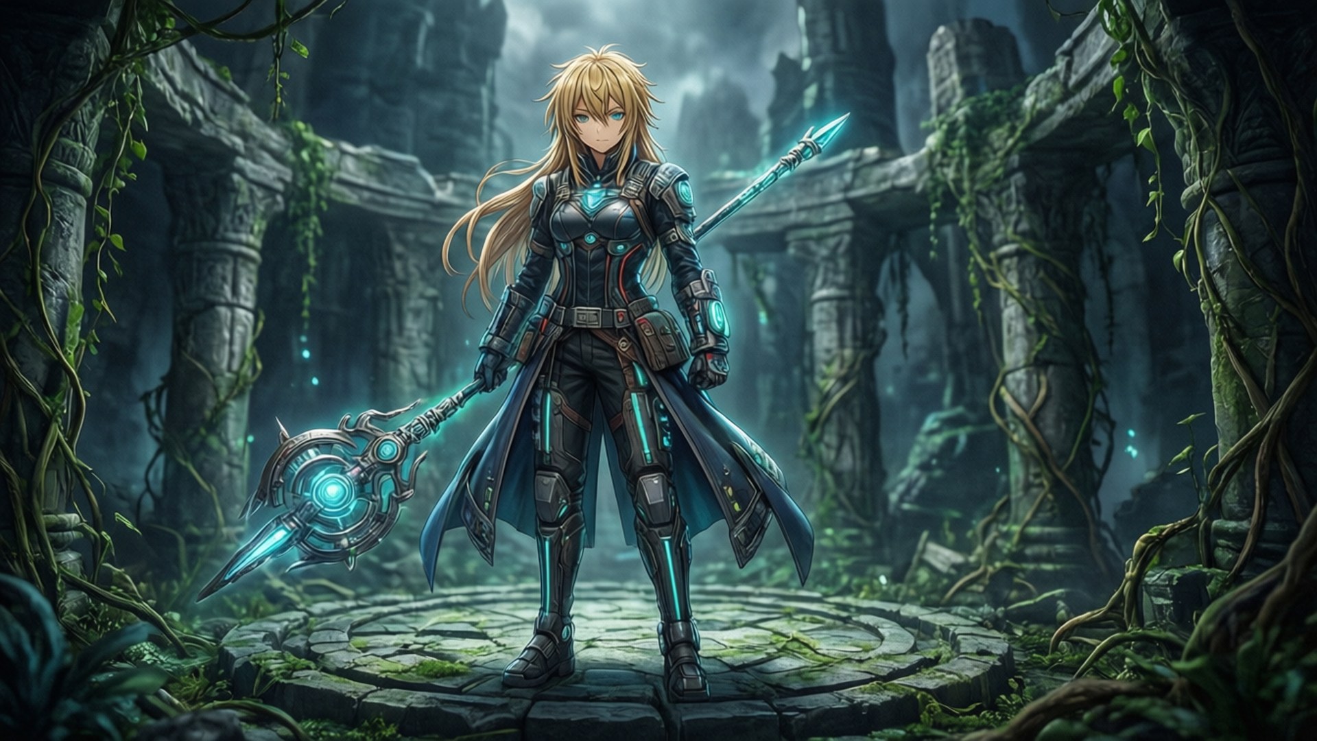 Ruins of Melody by Wallpapers.art Studio