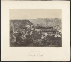 Ruins of Rheinfels. St. Goar.