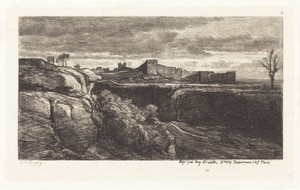 Ruins of the Chateau of Cremieux (Les Ruines du chateau de Cremieux)