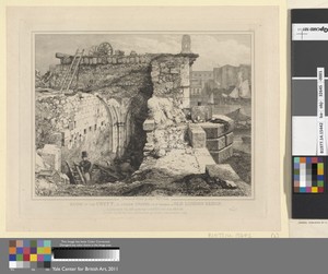 Ruins of the Crypt of St. Thomas on Old London Bridge