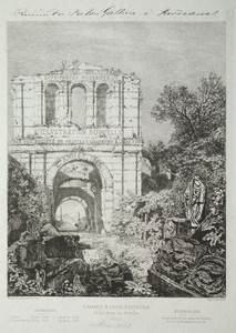 Ruins of the Gallien Palace in Bordeaux
