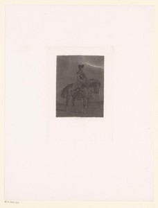 Ruiter te paard