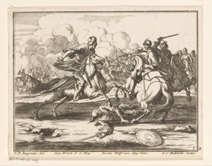 Ruitergevecht tegen Ottomanen