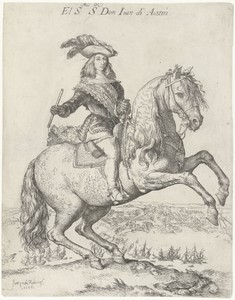 Ruiterportret van Don Juan van Oostenrijk