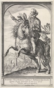 Ruiterportret van Don Juan van Oostenrijk