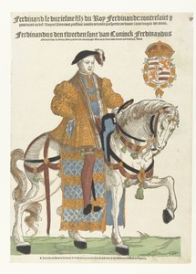 Ruiterportret van Ferdinand II van Tirol