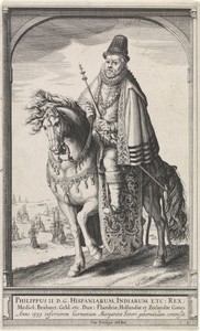 Ruiterportret van Filips II