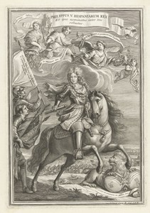 Ruiterportret van Filips V van Spanje