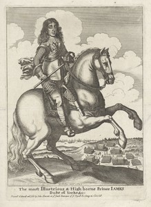 Ruiterportret van Jacobus II, koning van Engeland en Schotland