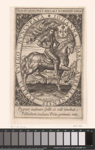 Ruiterportret van Jeanne d'Arc
