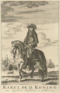 Ruiterportret van Karel II, koning van Engeland