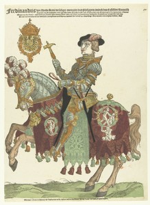 Ruiterportret van keizer Ferdinand I