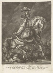 Ruiterportret van keizer Leopold I