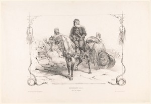 Ruiterportret van Mohammed Ali