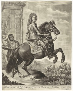 Ruiterportret van Willem III, prins van Oranje