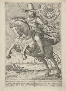 Ruiterportret van Willem Lodewijk