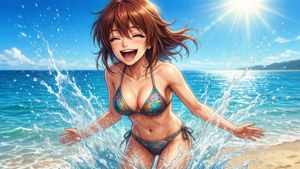 Ruka Beach Splash