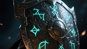 Runic Shield Detail