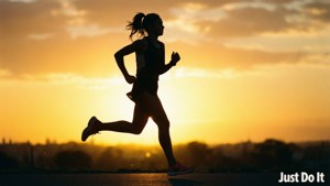 Runner at Sunset