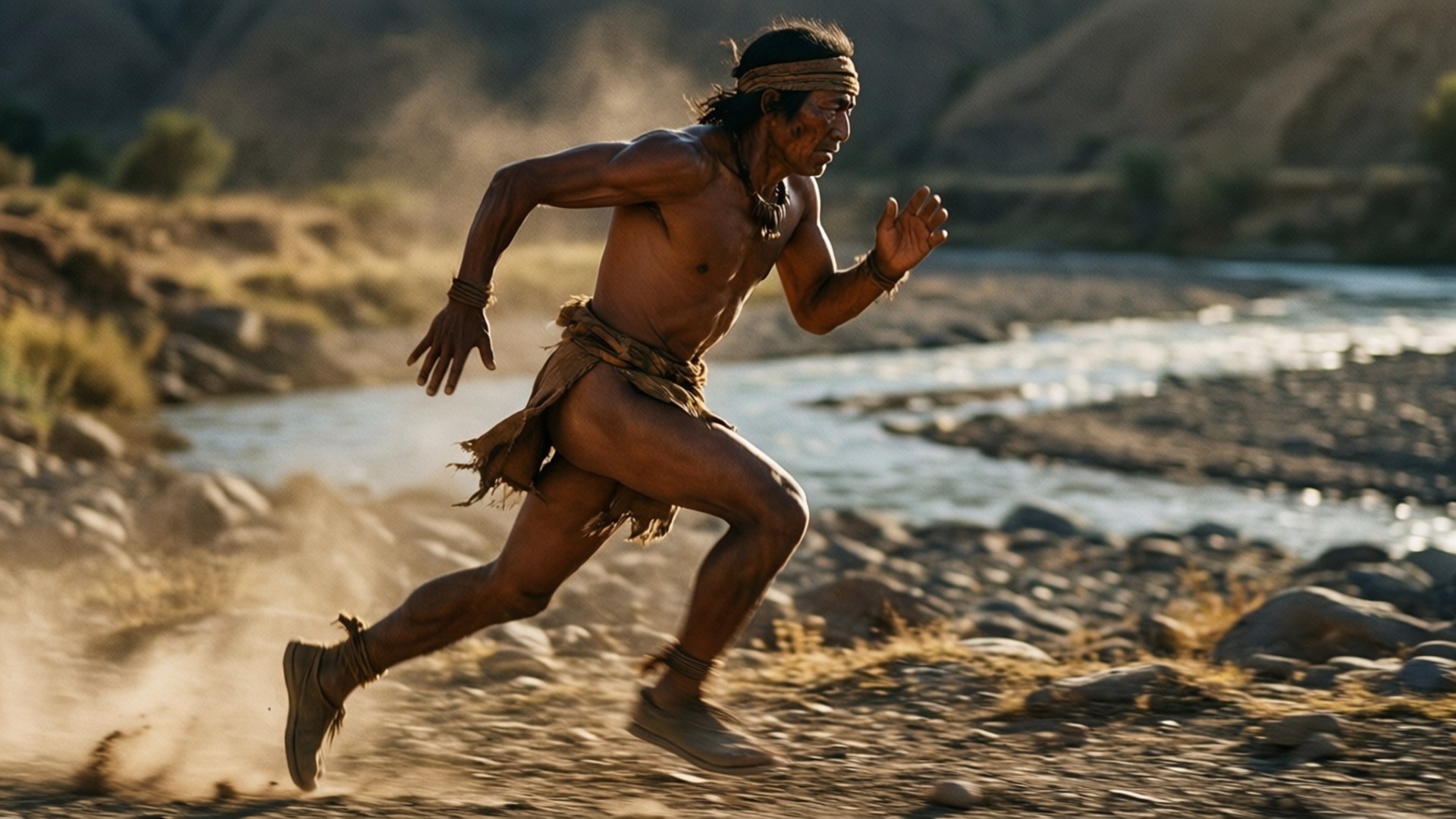 Runner of the Riverbed by Wallpapers.art Studio