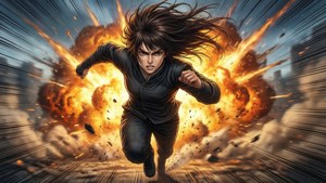 Running from Blast