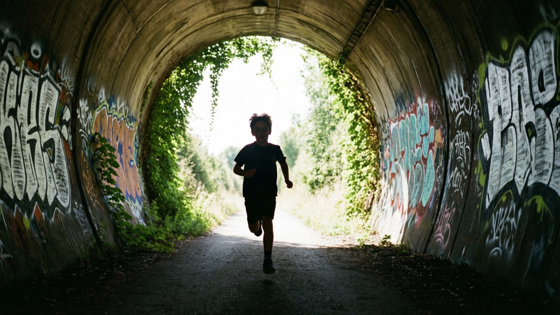 Running into the Light by Wallpapers.art Studio