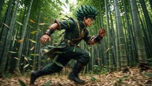 Running Through Bamboo