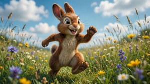 Running Thumper Meadow