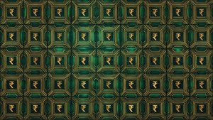 Rupee Pattern Abstract