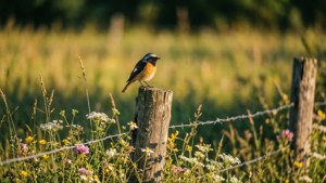 Rural Meadow Redstart