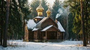 Russian Wooden Church